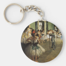 Edgar Degas La Classe de Danse Keychains