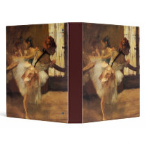 Edgar Degas La Répétition De Danse 3 Ring Binders
