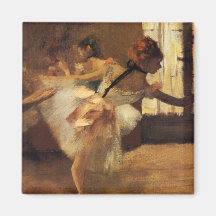 Edgar Degas La Répétition De Danse Refrigerator Magnet