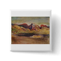 Edgar Degas - Lake & Mountains 1890-92 Pastel Pins