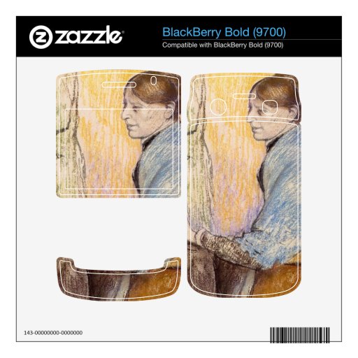 Edgar Degas - Mme Enrique Rouart antes de una esta BlackBerry Skins
