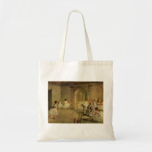 Edgar Degas - Opera Ballet Hall Rue Peletier 1872 Tote Bag