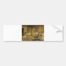 Edgar Degas - Opera Ballet Hall Rue Peletier 1872 Bumper Sticker
