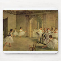 Edgar Degas - Opera Ballet Hall Rue Peletier 1872 Mousepad
