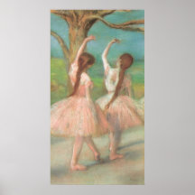 Edgar Degas Pink Dancer Print