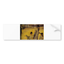 Edgar Degas - Place of Concorde 1875 oil canvas Bumper Stickers