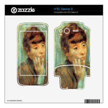 Edgar Degas - Portrait of a Lady Decals For HTC Desire S