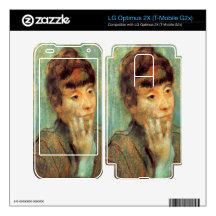 Edgar Degas - Portrait of a Lady LG Optimus 2X Skin