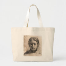 Edgar Degas Portrait of Giovannina Bellelli Bags