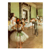 Edgar Degas Post Card