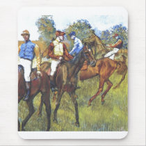 Edgar Degas - Race Horses Jockey Trees Rennpferde Mouse Pads