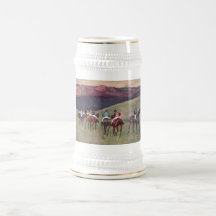 Edgar Degas - Race Horses Training 1894 racehorses Mug