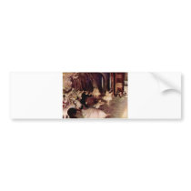 Edgar Degas - Rehearsal Ballet 1878-79 oil canvas Bumper Stickers