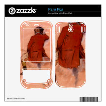 Edgar Degas - Rider with red jacket Palm Pixi Decals