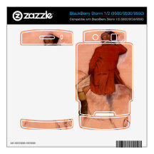 Edgar Degas - Rider with red jacket BlackBerry Storm Skins