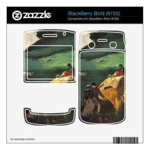 Edgar Degas - Riders in the landscape Skin For BlackBerry Bold