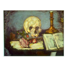 Edgar Degas - Skull Postcards