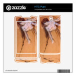 Edgar Degas - Standing with arms stretched bent to HTC Pure Decal