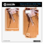 Edgar Degas - Standing with arms stretched bent to Samsung Behold II Skin