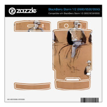 Edgar Degas - Study with four jockeys Skin For BlackBerry Storm