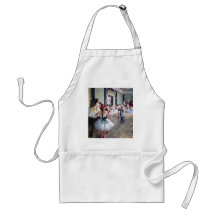 Edgar Degas - The dance class Apron
