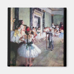 Edgar Degas - The dance class Magnet