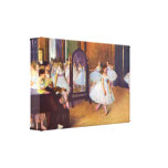 Edgar Degas - The dance hall Gallery Wrapped Canvas