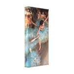Edgar Degas - The Greens dancers Canvas Print