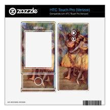 Edgar Degas - Three dancers behind the scenes HTC Touch Pro Skins