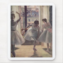 Edgar Degas - Three Dancers in Practice Room 1873 Mouse Pad