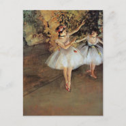 Edgar Degas - Two Dancers Postcard