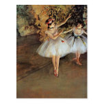 Edgar Degas - Two Dancers Postcard