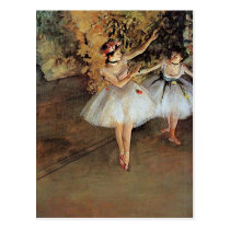 Edgar Degas - Two Dancers postcards