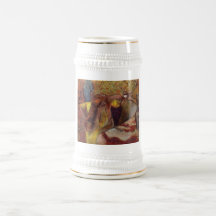 Edgar Degas Woman @ Toilet Brush Hair 1894 Vanity Mugs