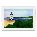 Edgartown Lighthouse Greeting Card cards
