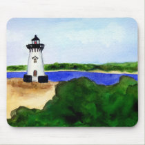 Edgartown Lighthouse-Martha's Vineyard mousepads