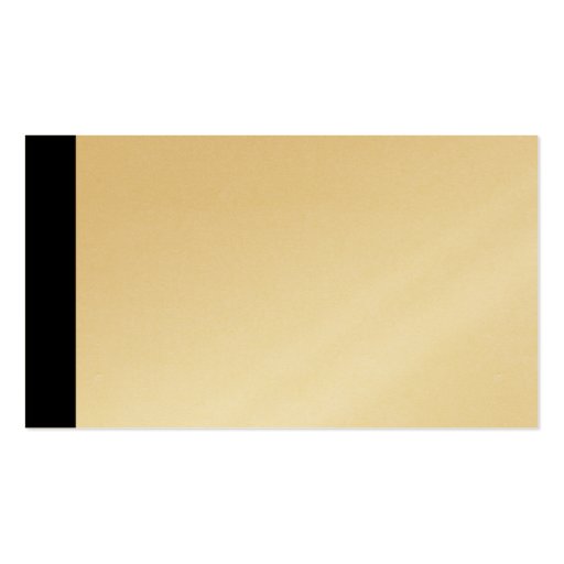 Edge Gold - Black Business Cards (back side)