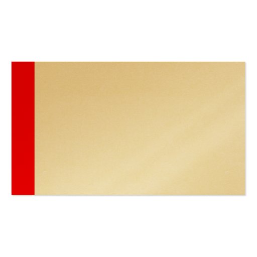 Edge Gold - Red Business Card (back side)