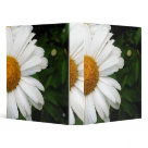 8.5x11 - This beautiful daisy is photographed at an unusual angle and makes a beautiful flower design for this attractive binder.  Makes a great gift for students or a pretty way to keep yourself organized!