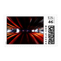 Edge of Insanity Abstract Stamp