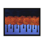 Edge of the Orange Forest Post Card