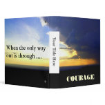 Edge of the Storm COURAGE binder