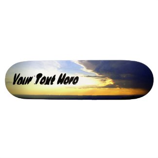 Edge of the Storm skateboard