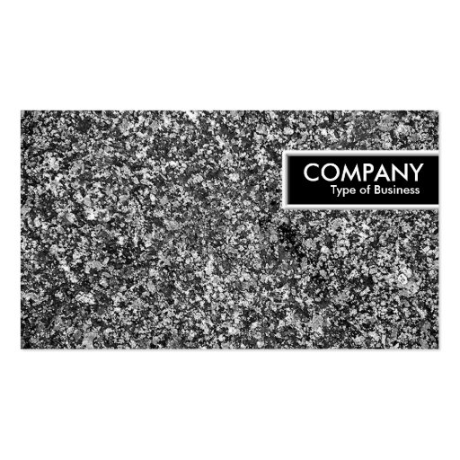 Edge Tag - Granite Business Cards (front side)