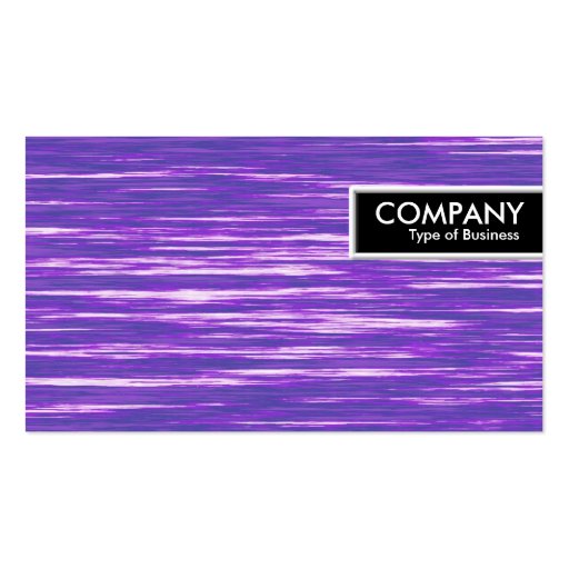 Edge Tag - Purple Interference Business Card Templates