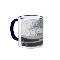 Edger B. Speer Passing Detour Village Chart Mug by sailorpatp Edger B. Speer Passing Detour Village Chart Mug