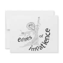 Edges of Impatience invitations
