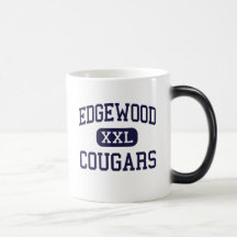 Edgewood - Cougars - High School - Trenton Ohio Coffee Mugs