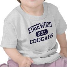 Edgewood - Cougars - High School - Trenton Ohio T Shirts