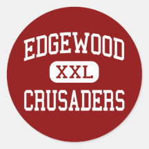 Edgewood - Crusaders - High - Madison Wisconsin Stickers
